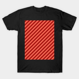 Candy Cane Stripes - Gilded Traditions - Minimalist Colorful Holidays T-Shirt